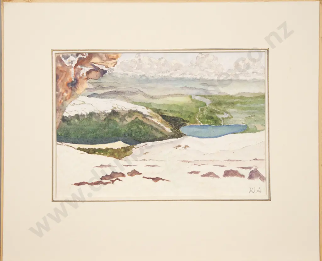 Hugh Smith - The Buller River From Rainbow Mountain (unframed) Image 1++