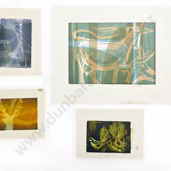 Les Finch (1940 - 2020) - Four Screenprints (Unframed)