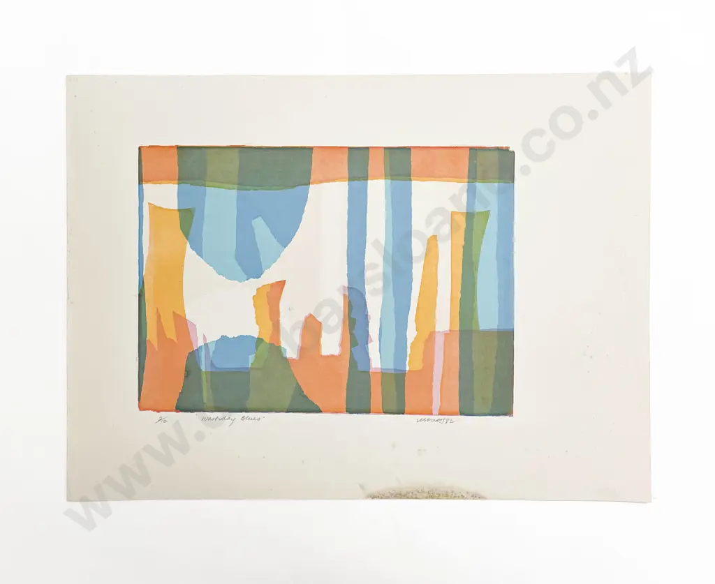 Les Finch (1940 - 2020) - Two Screenprints (Unframed) Image 1++