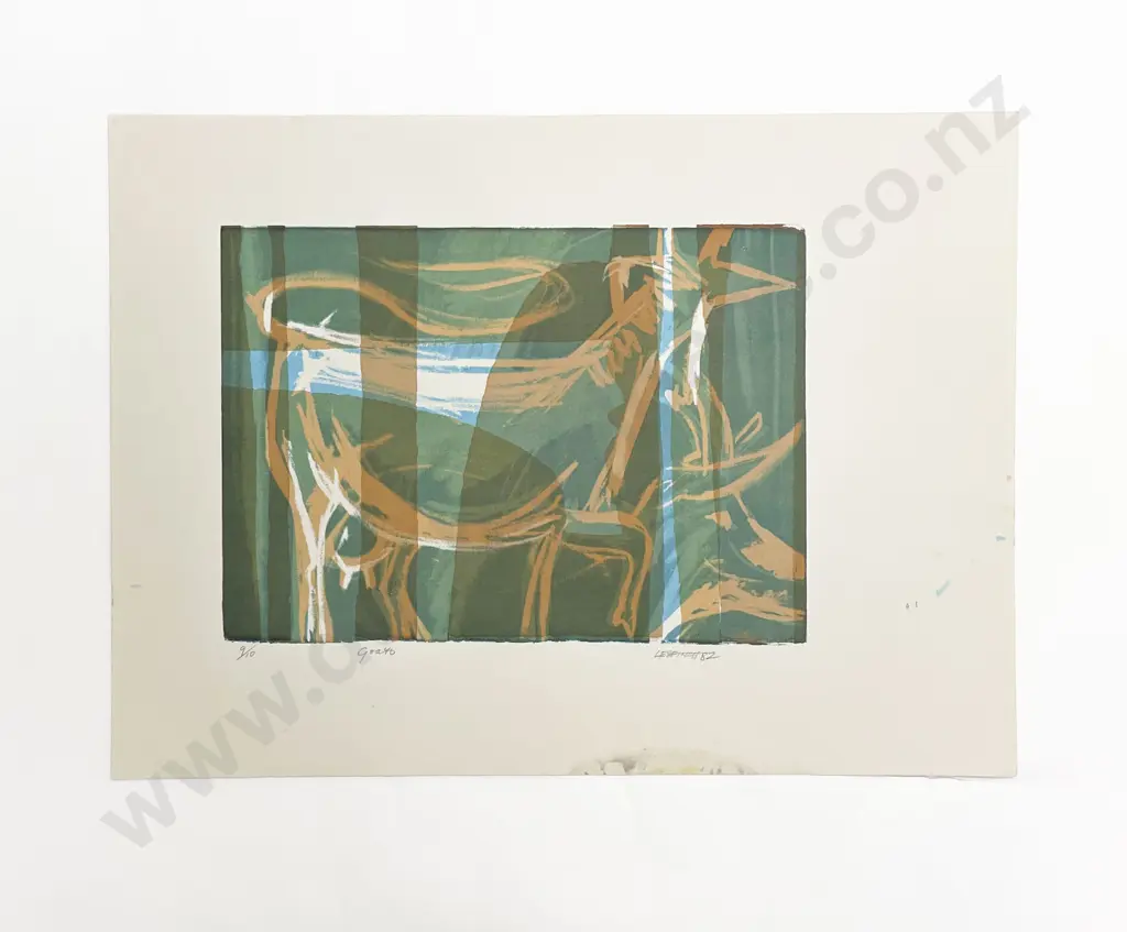 Les Finch (1940 - 2020) - Two Screenprints (Unframed) Image 1++