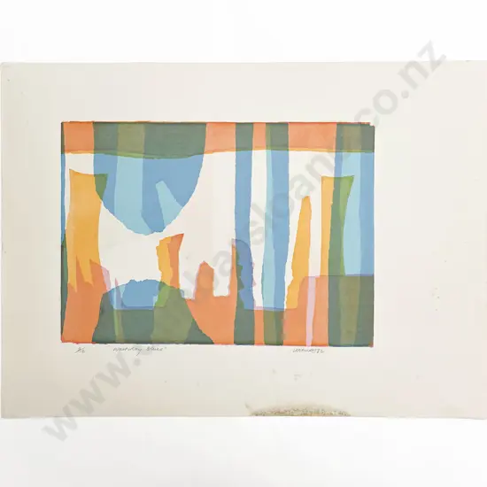 Les Finch (1940 - 2020) - Two Screenprints (Unframed)