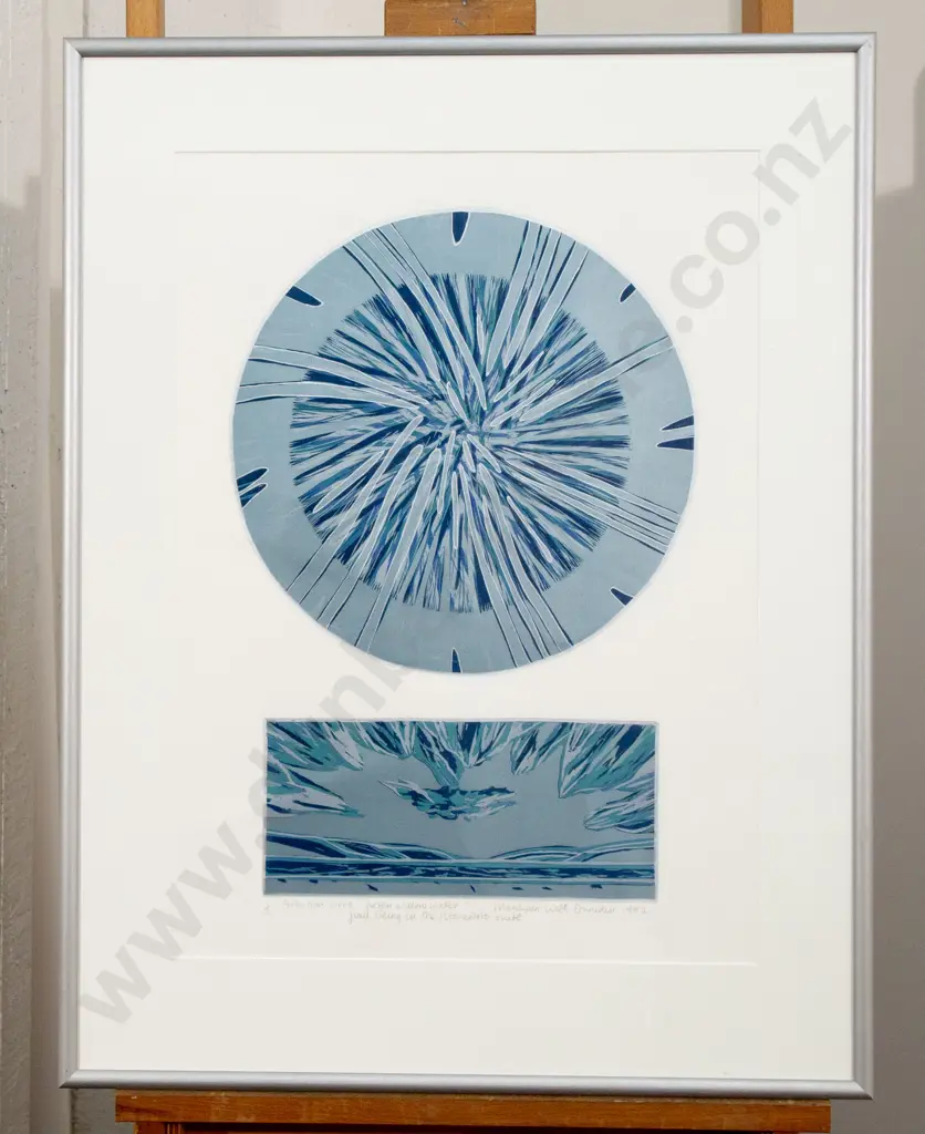 Marilynn Webb (1937 - 2021) - Protection Work Frozen Willow Water Image 1++