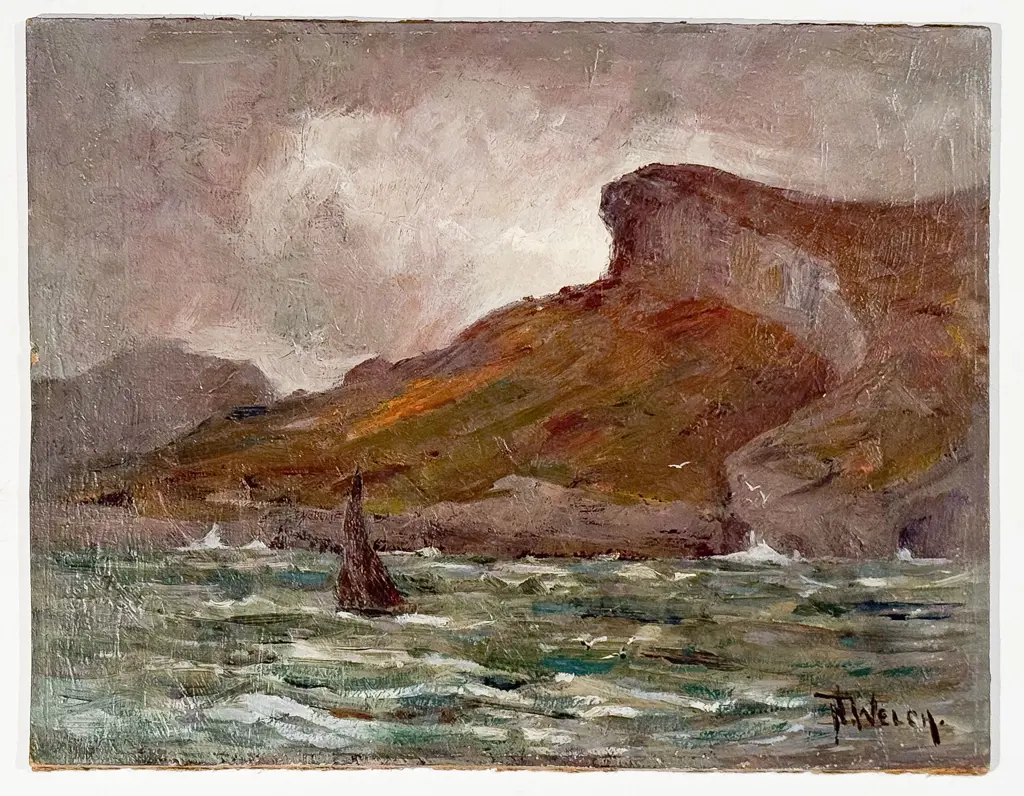 Nugent Welch (1881 - 1970) - Coastal Scene Image 1++