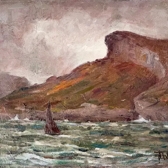 Nugent Welch (1881 - 1970) - Coastal Scene