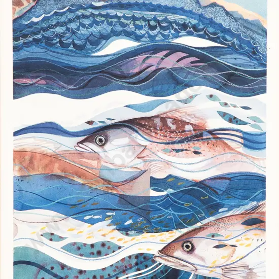 Ann Miletich (American b 1954) - Through the Pink