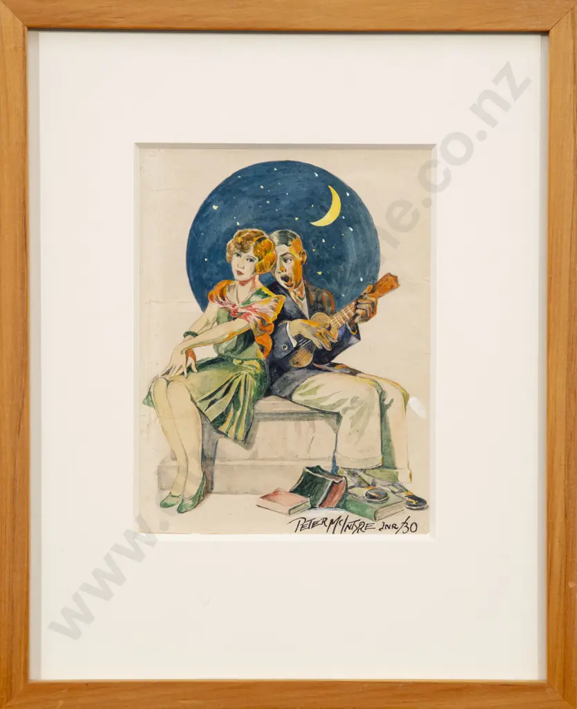 Peter McIntyre (1910 - 1995) After Norman Rockwell - Carefree Days Ahead Image 1++