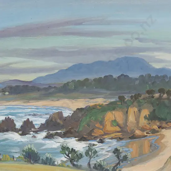 Kathleen Airini Vane (1891 - 1965) - Coastal Landscape