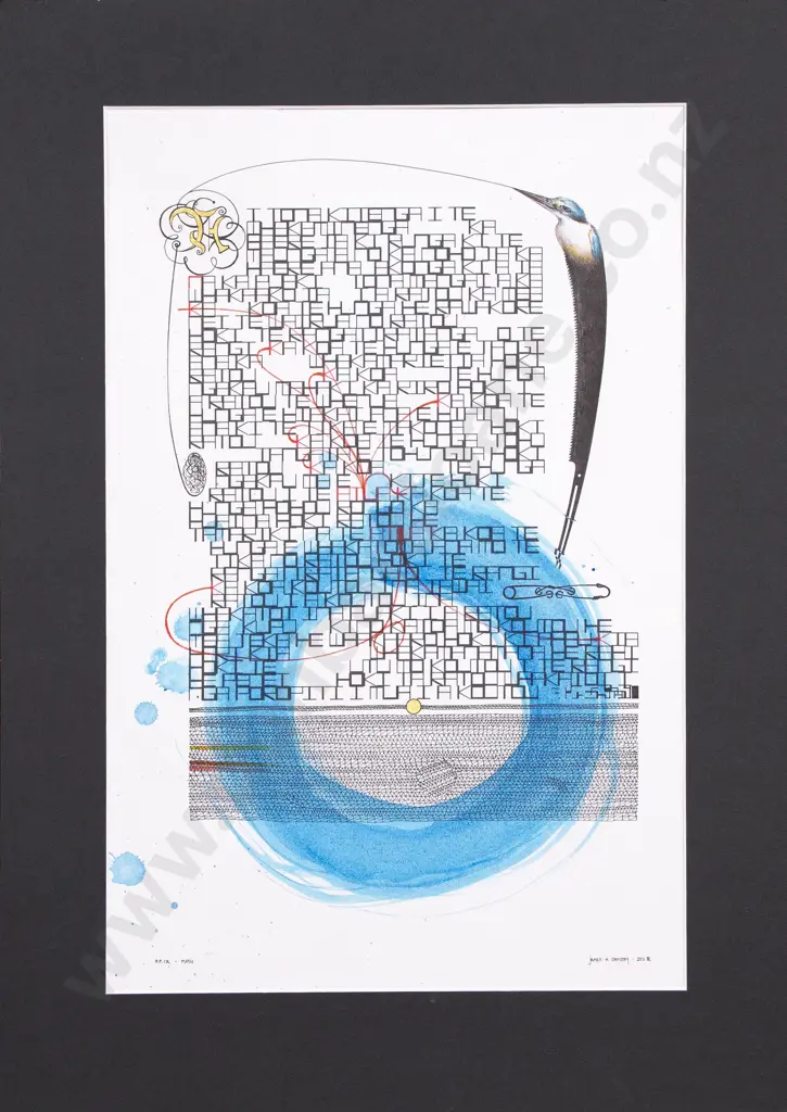 James Ormsby (b 1957) - Matiu (Unframed) Image 1++