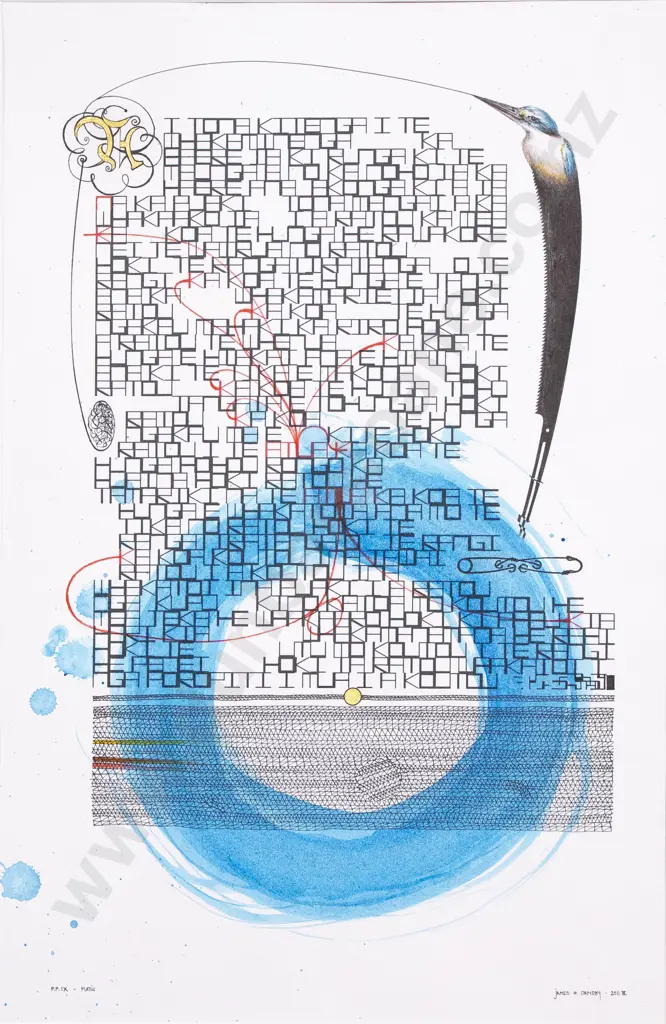 James Ormsby (b 1957) - Matiu (Unframed) Image 1++