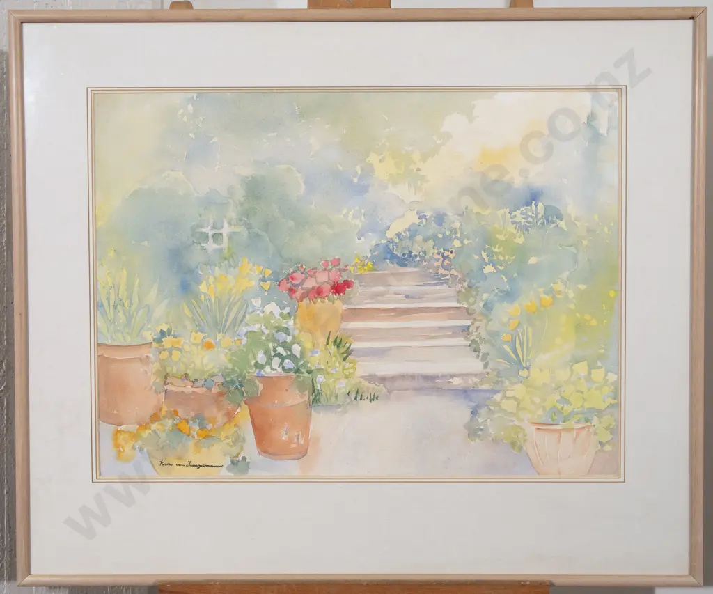 Kath Von Tunzelmann - Garden Steps Image 1++