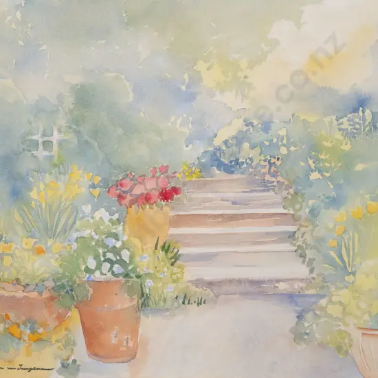 Kath Von Tunzelmann - Garden Steps