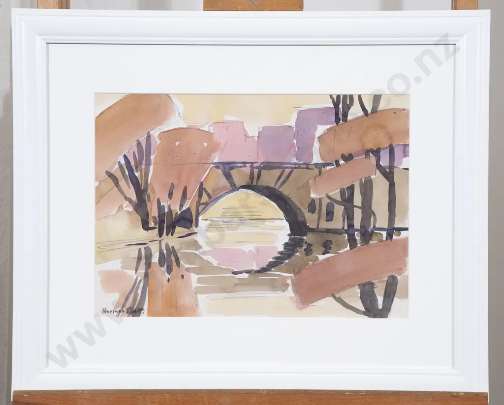 Norman Scott (1931 - 1978) - Bridge Study Image 1++