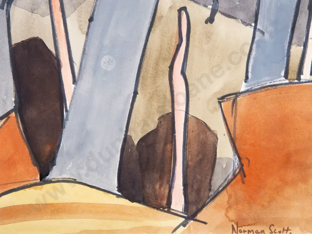 Norman Scott (1931 - 1978) - Untitled Landscape Image 1++