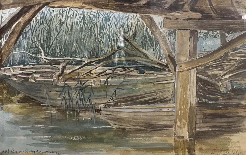 Louis J Steele (1843 - 1918) - Great Grimsbury August 16 '84 Image 1++