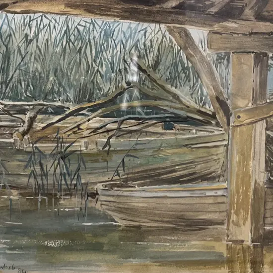 Louis J Steele (1843 - 1918) - Great Grimsbury August 16 '84