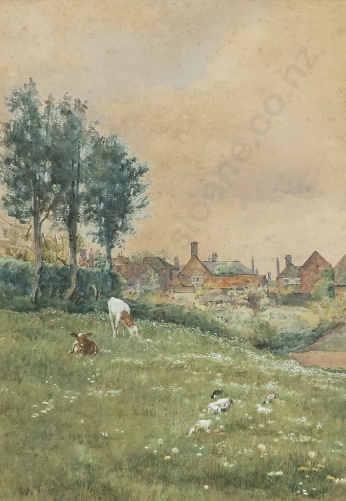 Walter Frederick Roofe Tyndale (1855 - 1943) - An English Idyll Image 1++