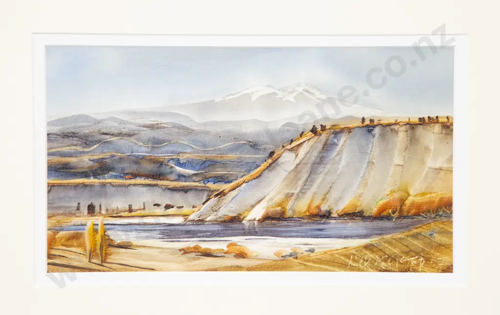 Jack Register (1936 - 2018) - The River Manawatu Image 1++