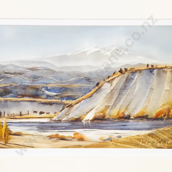 Jack Register (1936 - 2018) - The River Manawatu