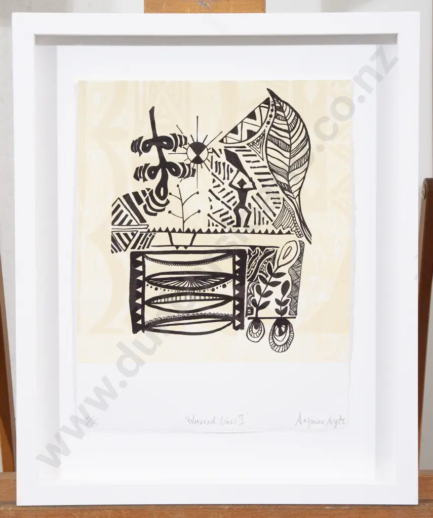 Dagmar Dyck (b 1972) - Blurred Lines II Image 1++