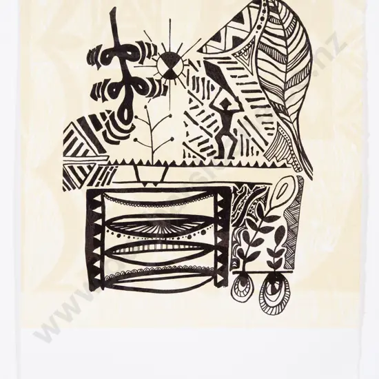 Dagmar Dyck (b 1972) - Blurred Lines II