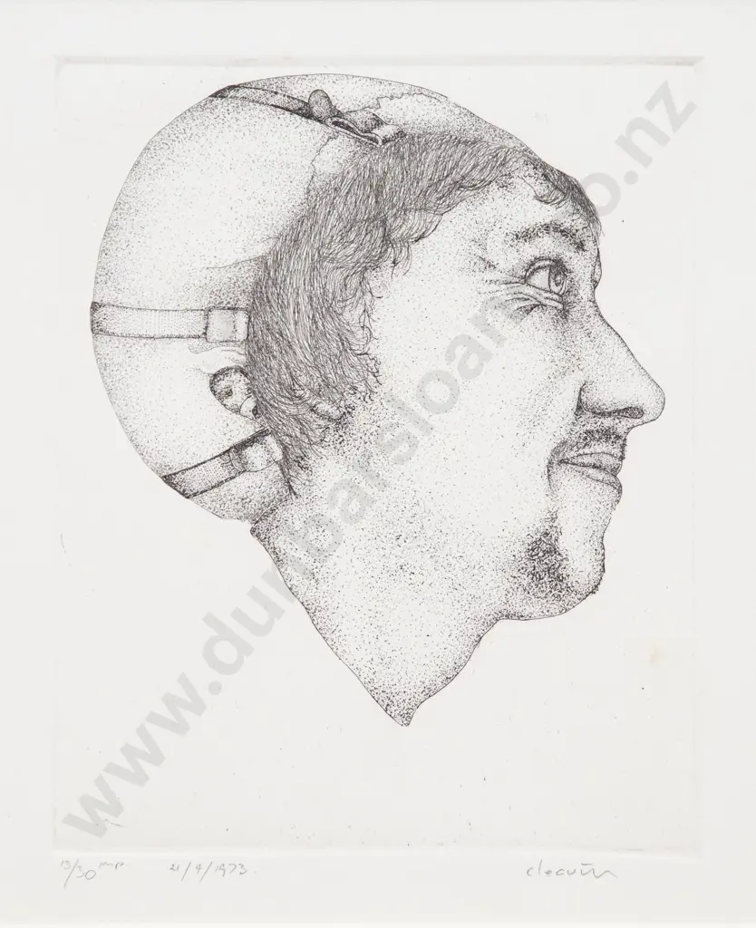 Barry Cleavin (b 1939) - Portrait Head Image 1++