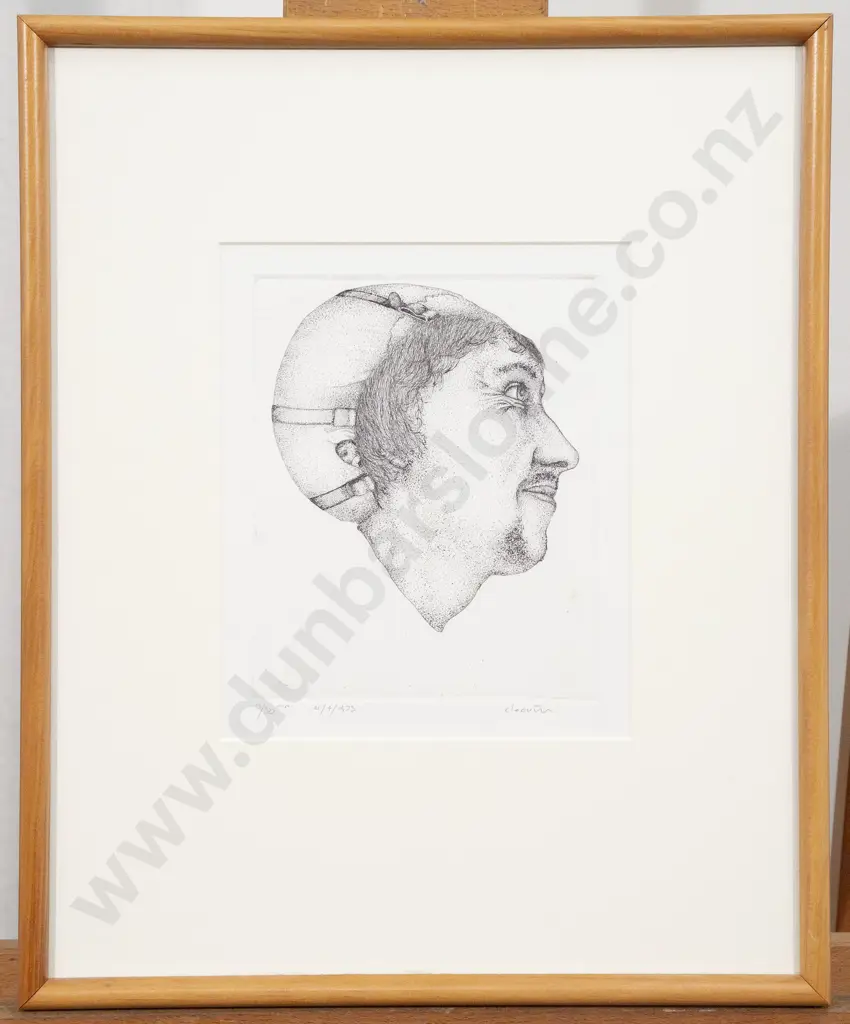 Barry Cleavin (b 1939) - Portrait Head Image 1++