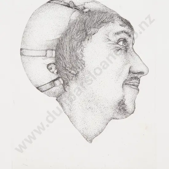 Barry Cleavin (b 1939) - Portrait Head