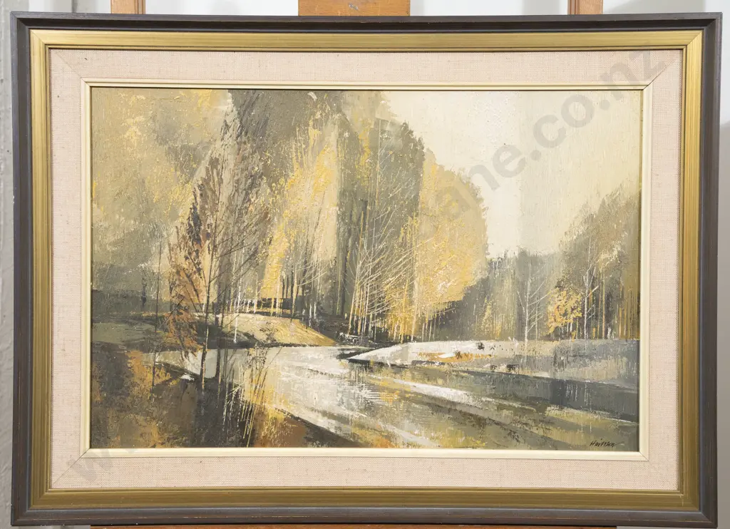 Rodger Harrison (b 1931) - Tauherenikau River Image 1++