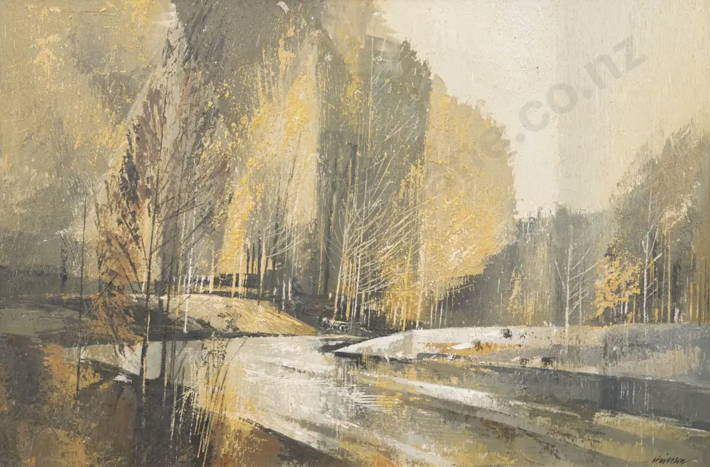 Rodger Harrison (b 1931) - Tauherenikau River Image 1++