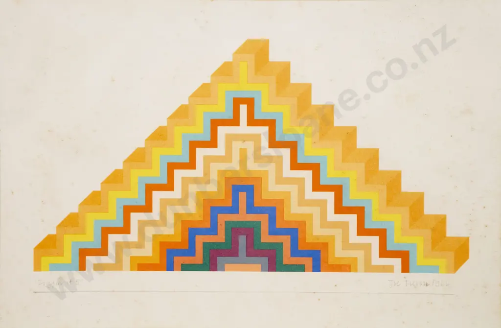 Joe Tilson (British 1928 - 2023) - Ziggurat 5 Image 1++