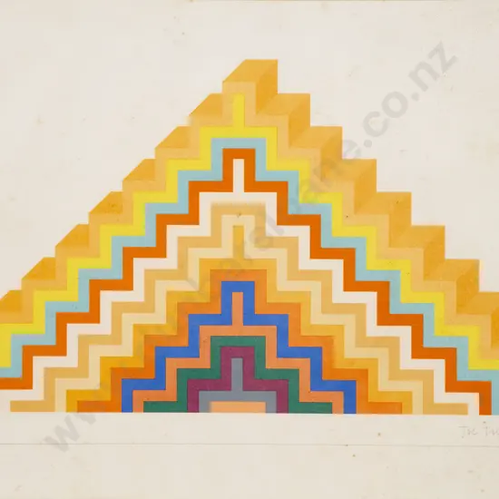 Joe Tilson (British 1928 - 2023) - Ziggurat 5