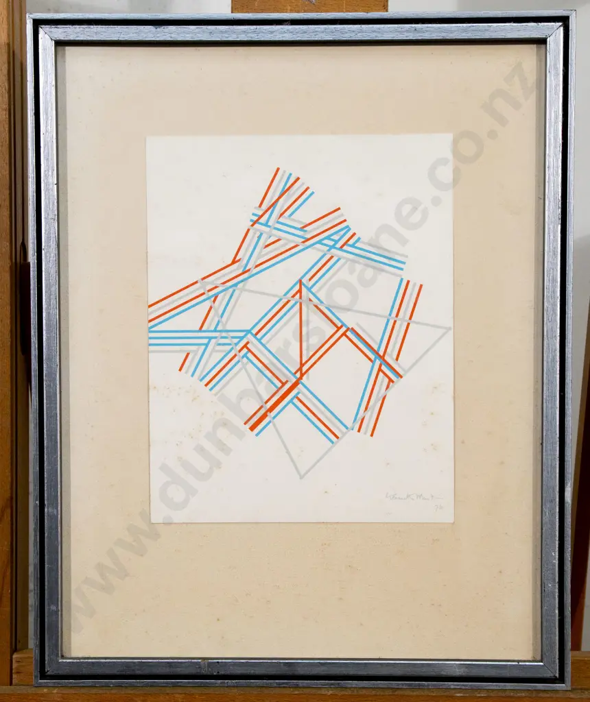 Kenneth Martin (1905 - 1984) - Untitled Abstraction (a/f) Image 1++