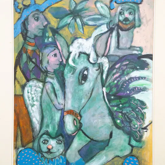 Ellinore Ginn (1915 - 1995) - Pegasus