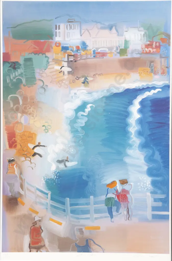 Lindsay Crooks (1957 - 2005) - St Clair Beach - Dunedin Image 1++