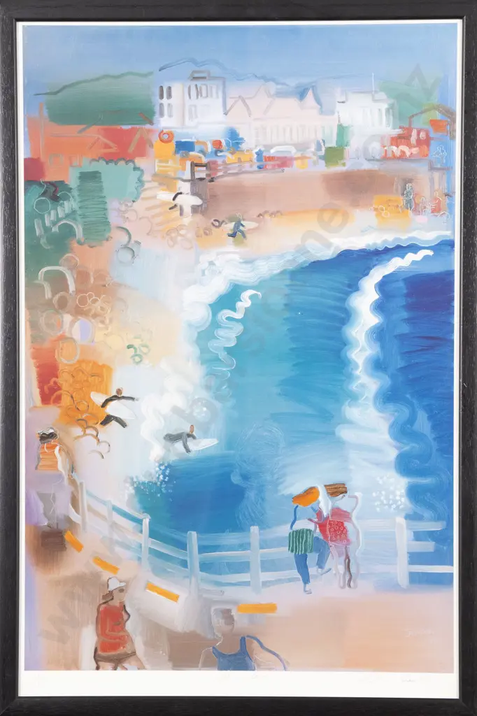 Lindsay Crooks (1957 - 2005) - St Clair Beach - Dunedin Image 1++