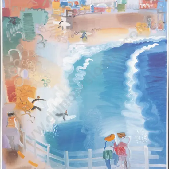 Lindsay Crooks (1957 - 2005) - St Clair Beach - Dunedin