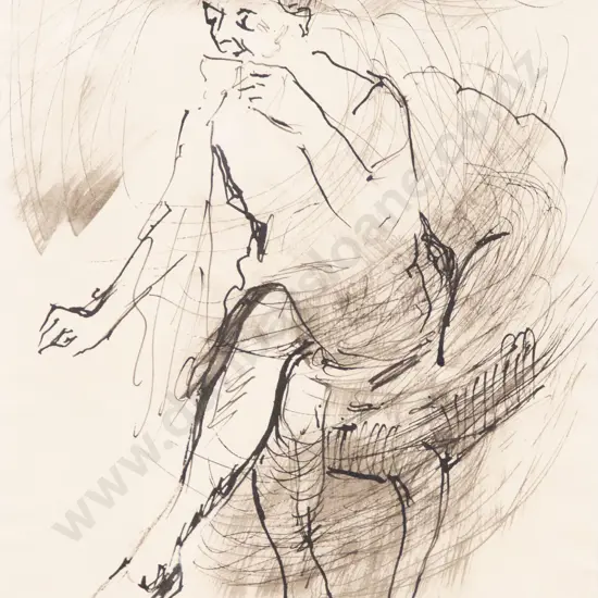 Helen Crabb (1891 - 1972) - Portrait Study