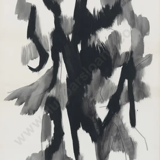 Attrib William Gear (Scottish 1915 - 1997) - Untitled Abstract