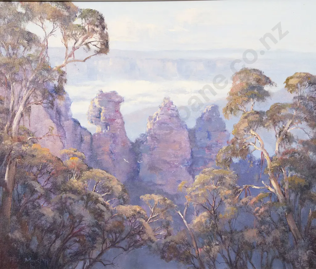 Patricia Murphy (Australian b 1980) - Morning in the Blue Mountains Image 1++