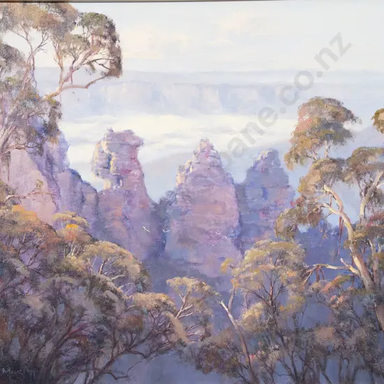 Patricia Murphy (Australian b 1980) - Morning in the Blue Mountains