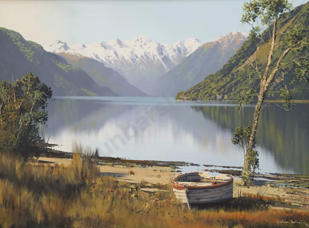 Graham Brinsley (1963 - 2023) - Fiordland Scene Image 1++