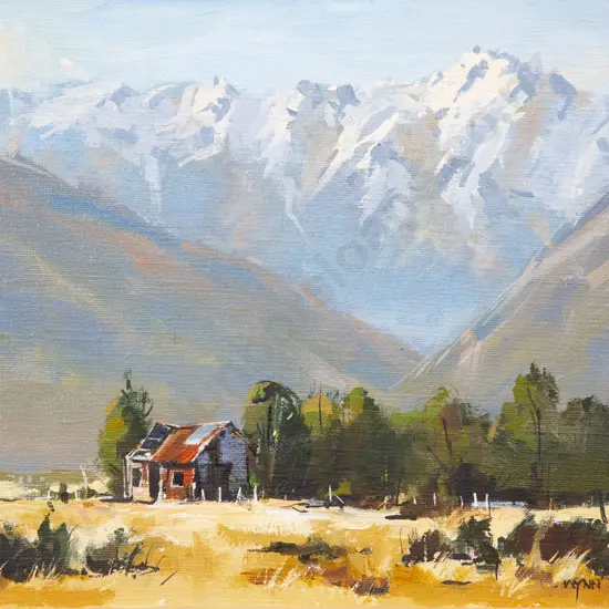 Colin C Wynn - 'Clear Morning' Wainihinihi near Arthur's Pass