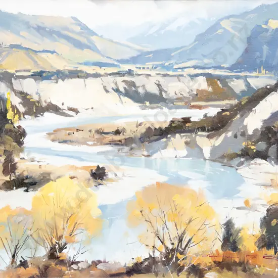 John Crump (b 1943) - Untitled Landscape