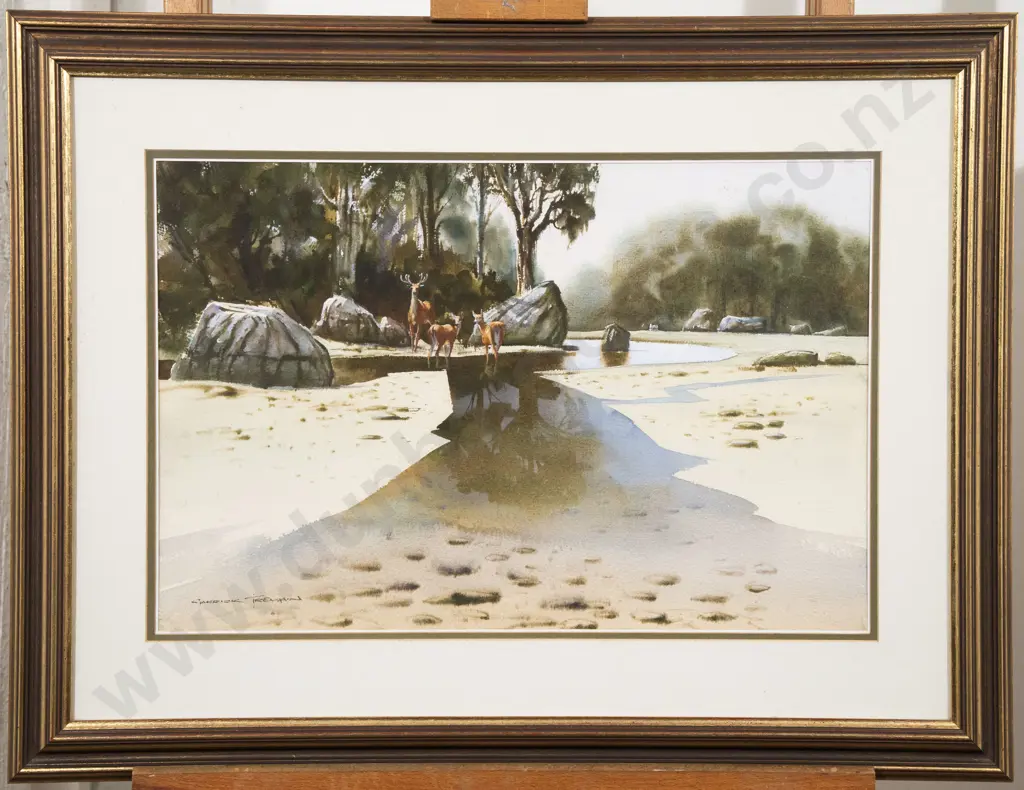 Garrick Tremain (b 1941) - Edge of the Bush Image 1++