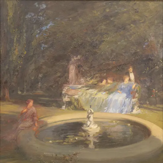 Richard Wallwork (1882 - 1955) - Summer Afternoon