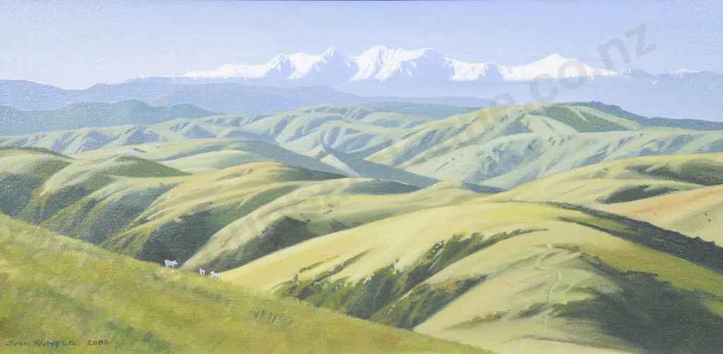 John Rundle (1933 - 2014) - Western Hutt Hills Image 1++