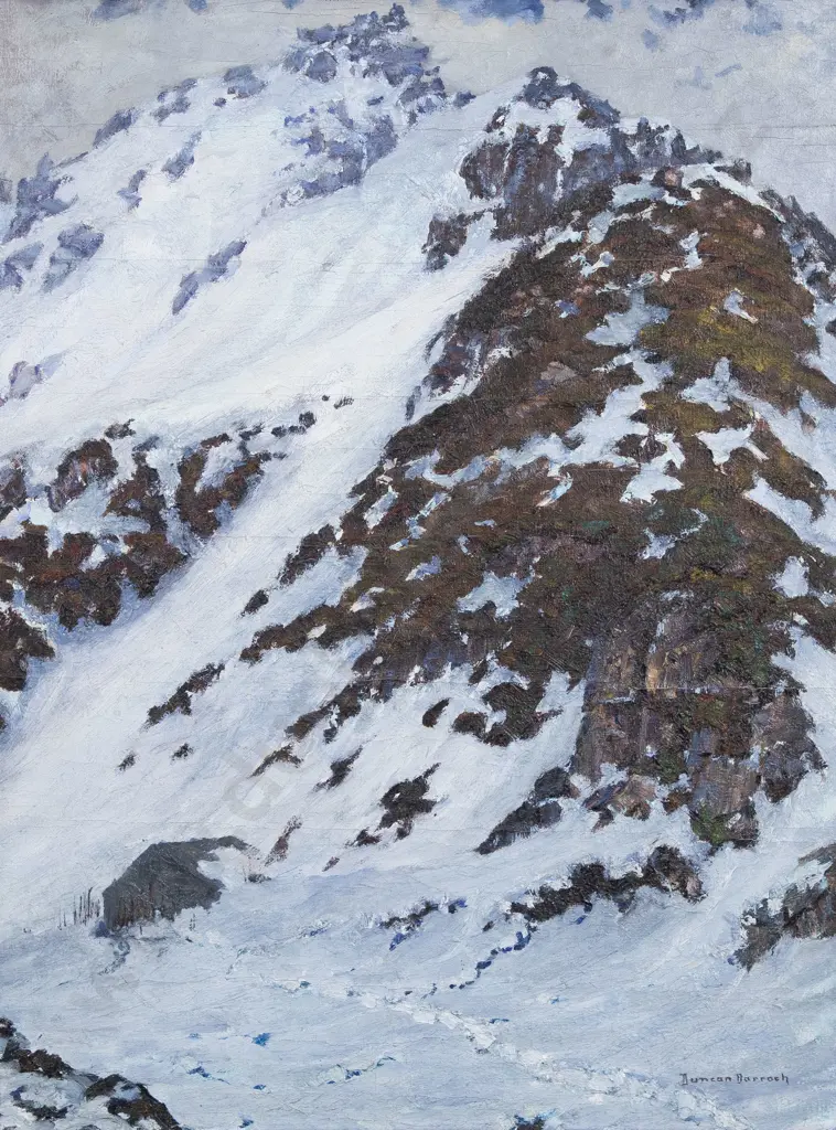 Duncan Darroch (1888 - 1967) - Mt Cook Image 1++