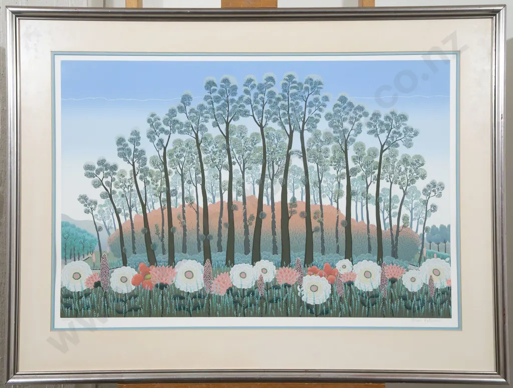 Ivan Rabuzin (Croatian 1921 - 2008) - Enchanted Woods Image 1++