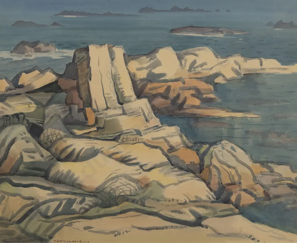Thomas Arthur McCormack (1883 - 1973) - Seascape Image 1++
