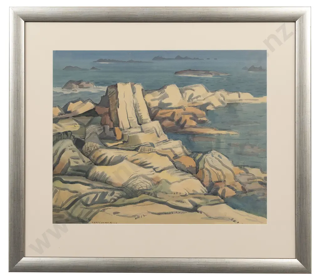 Thomas Arthur McCormack (1883 - 1973) - Seascape Image 1++